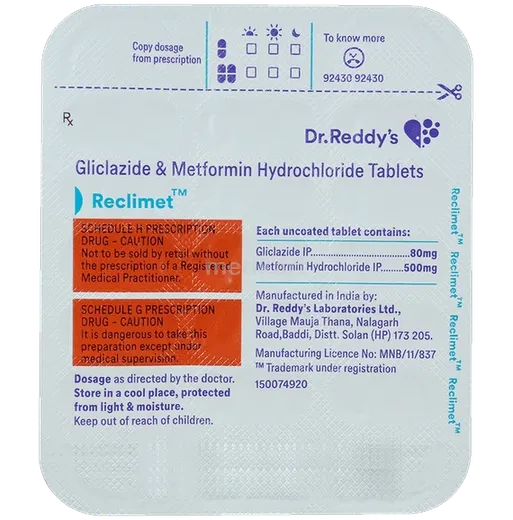 reclimet tablet 15's